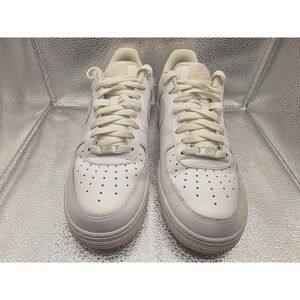 Nike Air Force 1 AF1 Low Triple White Women's Size 11 Sneakers Shoes 315115-112